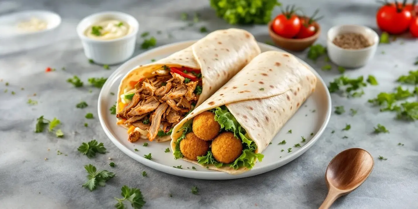 شاورما و فلافل شامية cover