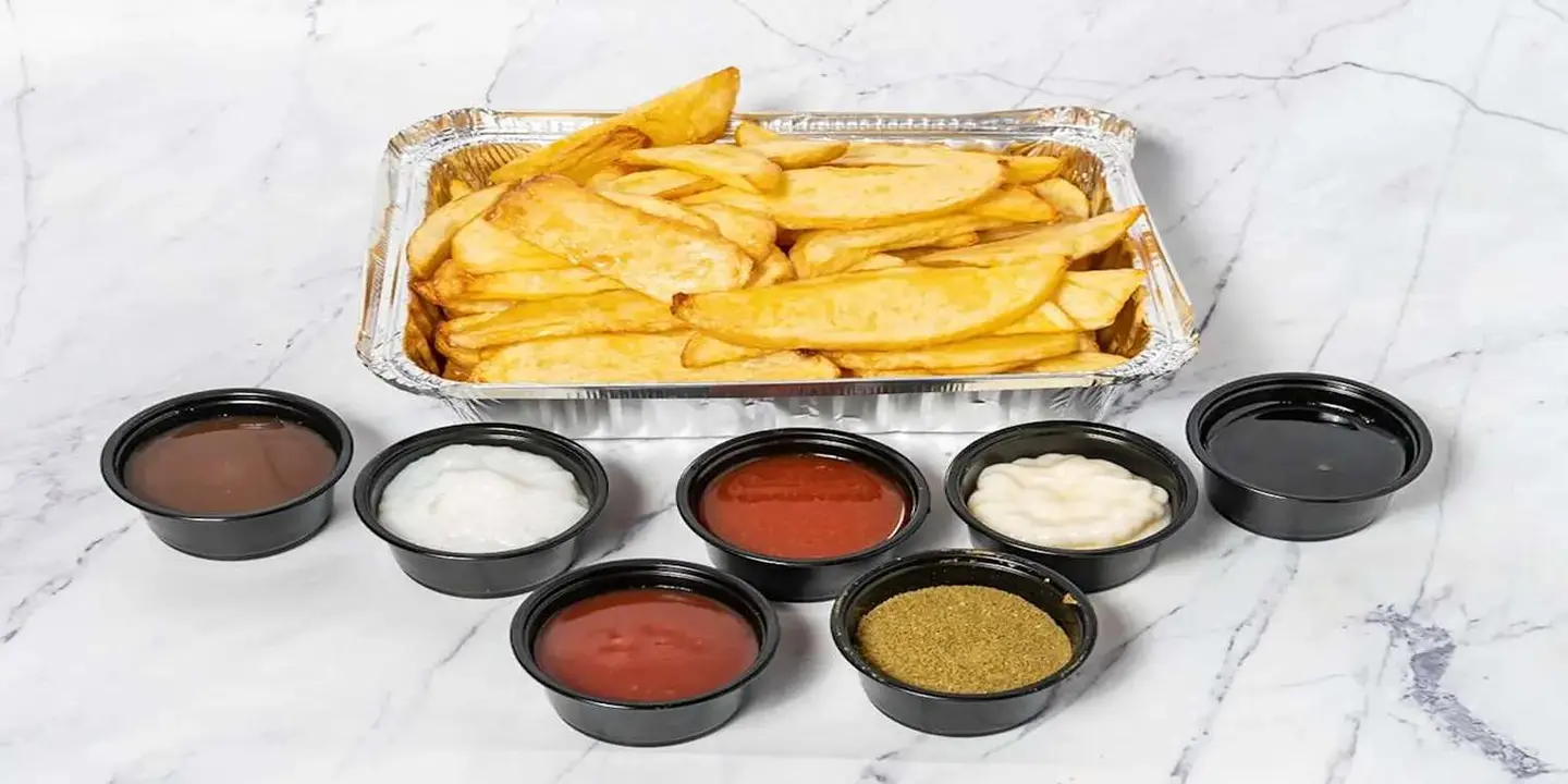 Fried meal buffet cover