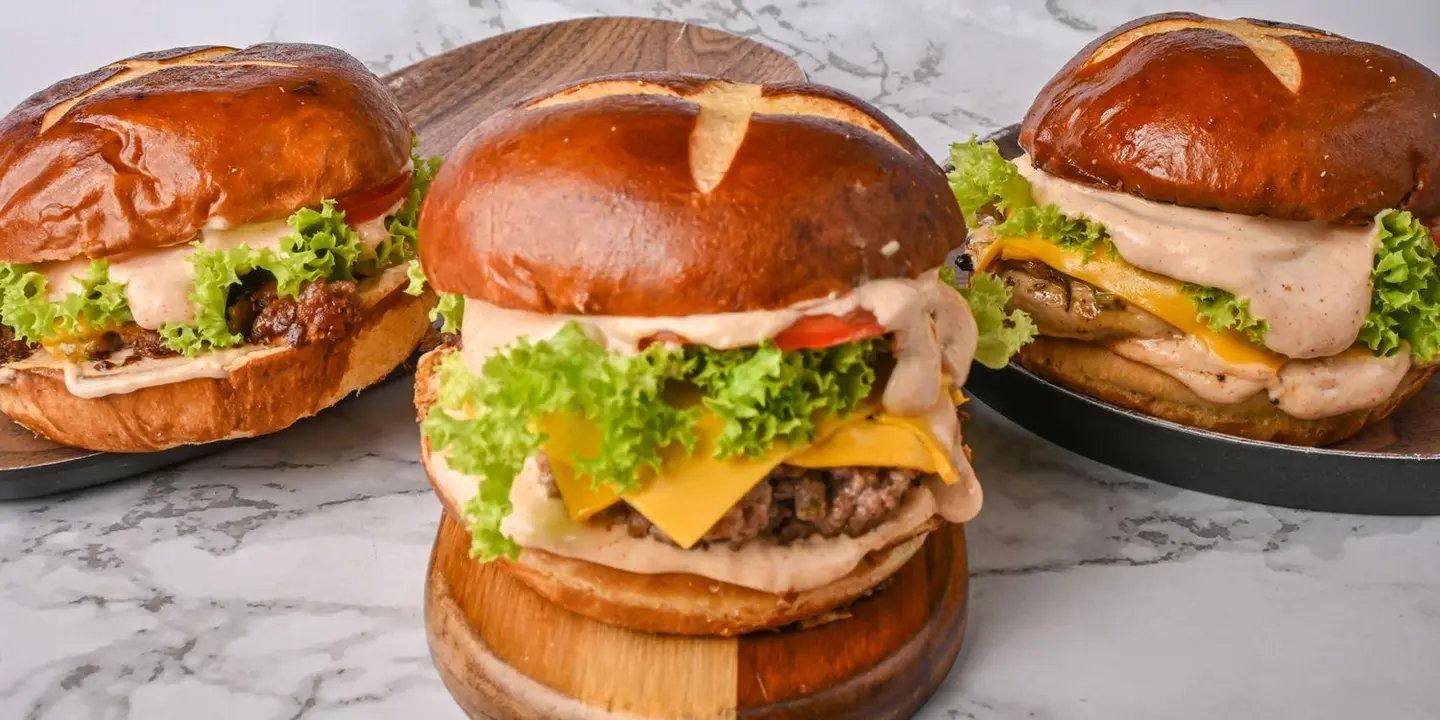 Burger drop cover