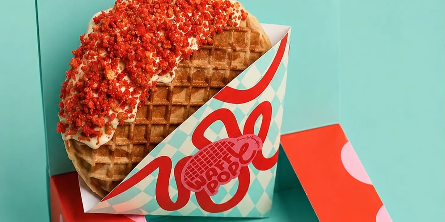 Waffle pop cover