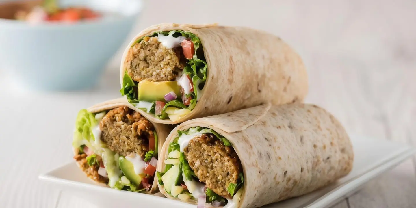 Cheese and falafel cover