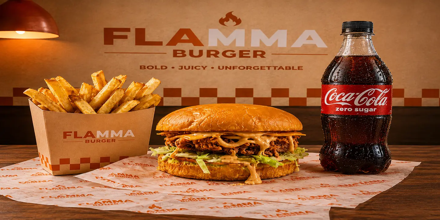 Flamma burger cover