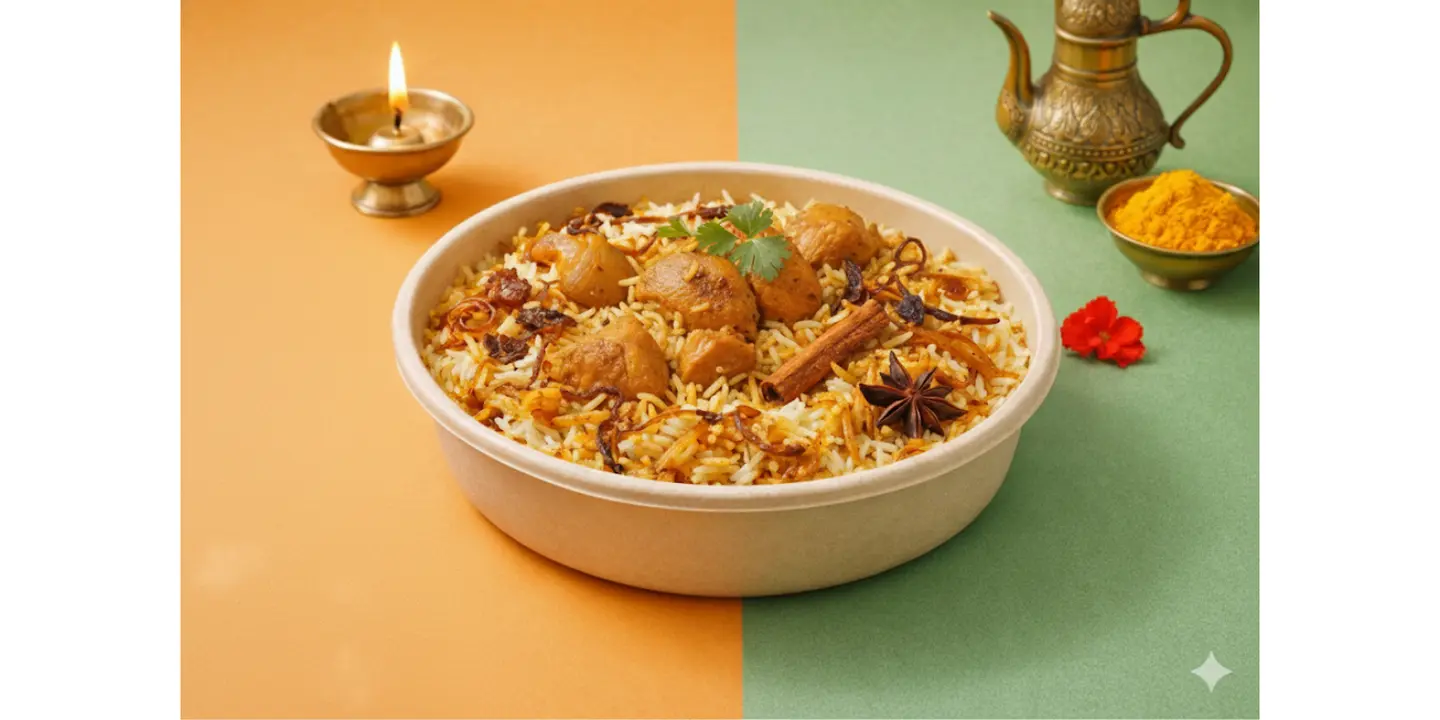 Biryani box cover
