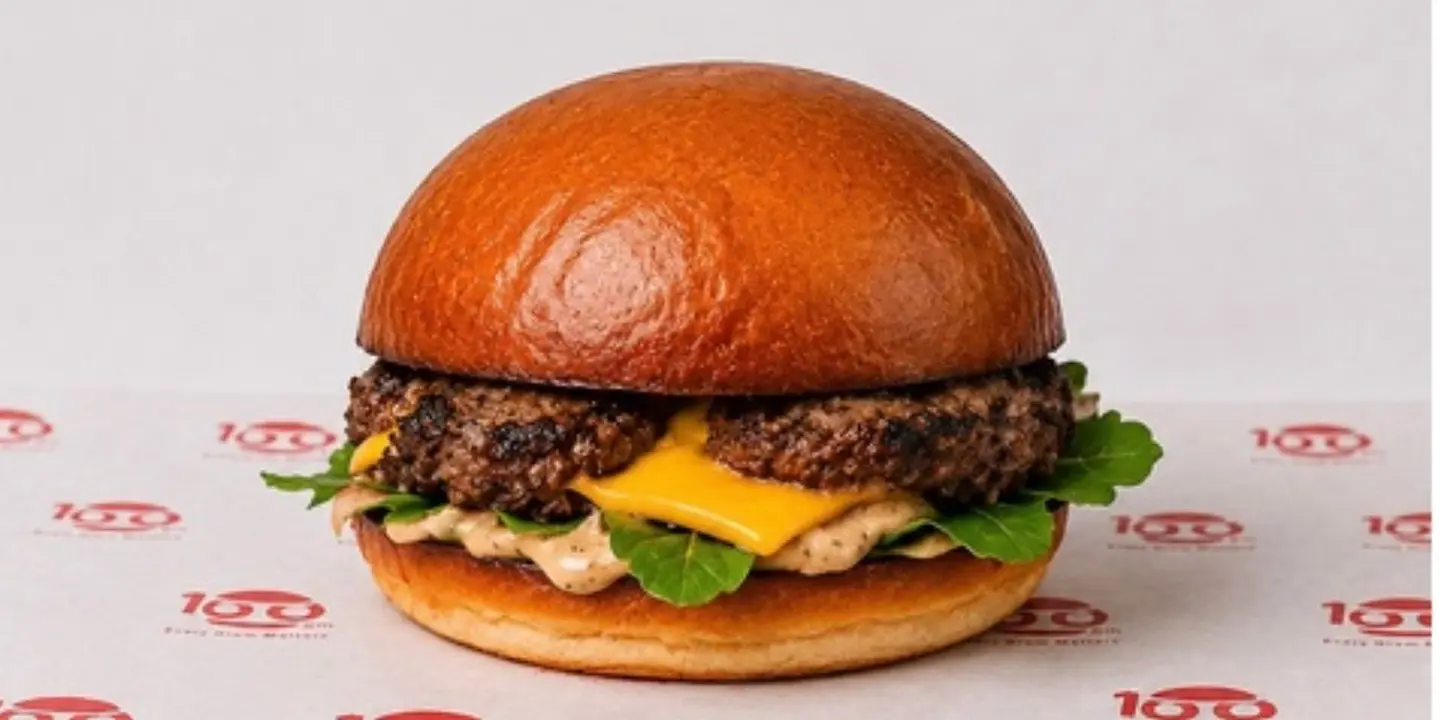 100 Gm Burger cover