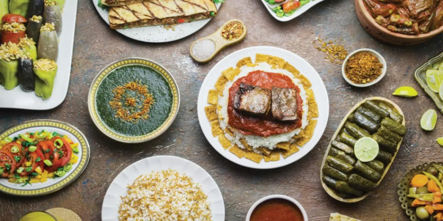 Egyptian food restaurant cover
