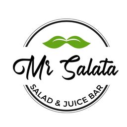 Mr salata salad & Juice bar logo
