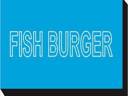 Fish burger logo
