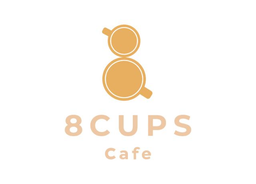 8 Cups Cafe logo