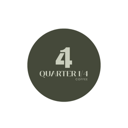 Quarter 1/4 Coffee logo