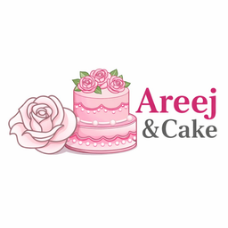 Areej & cake logo