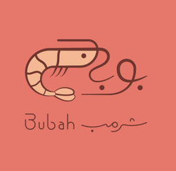 Bubah shrimp logo