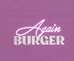 Again burger logo