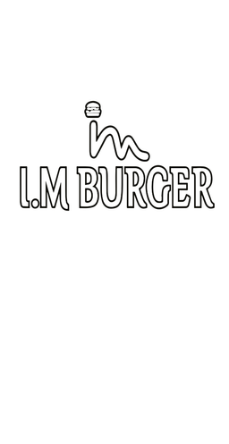 I.M Burger logo