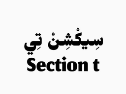 Section T logo