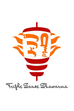 Triple sauce shawarma logo