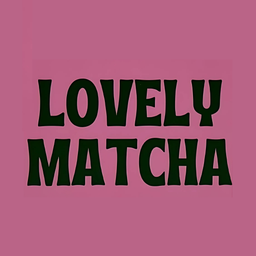 Lovely matcha logo