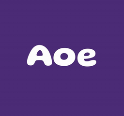 Aoe coffee logo