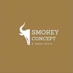 Smokey Concept A smoke house logo