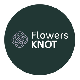 Flowers knot logo