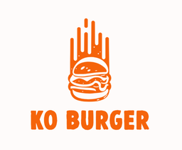 KO Burger logo