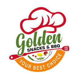 Golden Snacks and BBQ logo