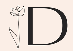 Dalia flower logo