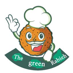 The green Rabieh logo