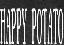 Happy potato logo