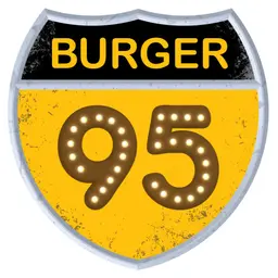 95 Burger logo