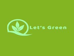 Let‘s green logo