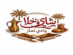Wadi namar tea and sweet logo