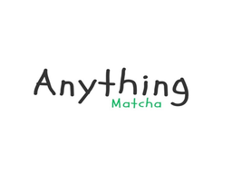 Anything Matcha logo