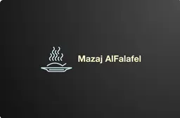 Mazaj AlFalafel logo