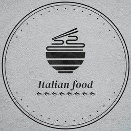 Italian food logo