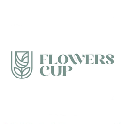 Flowers cup logo