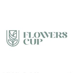 Flowers cup logo