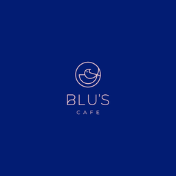 Blu's cafe logo