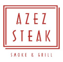 Azez steak logo