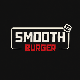 Smooth burger logo