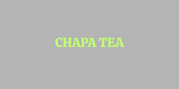 Chapa Tea logo