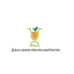 Juices sweets cherries and berries logo