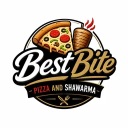 Best Bite pizza and shawarma logo