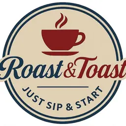 Roast and toast logo