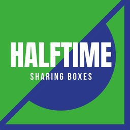 Half Time - Sharing Boxes logo