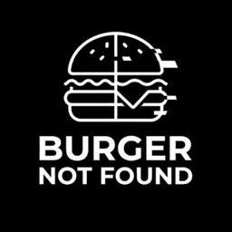 BURGER NOT FOUND logo