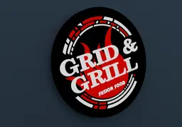 Grid & grill logo