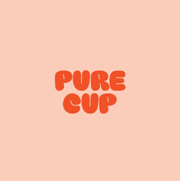 Pure cup logo