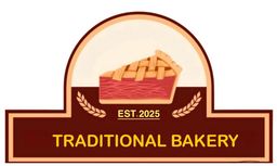 Traditional bakery logo