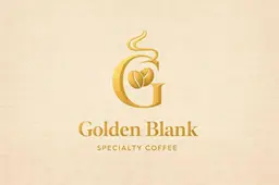 Golden blank logo