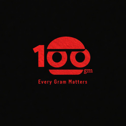 100 Gm Burger logo